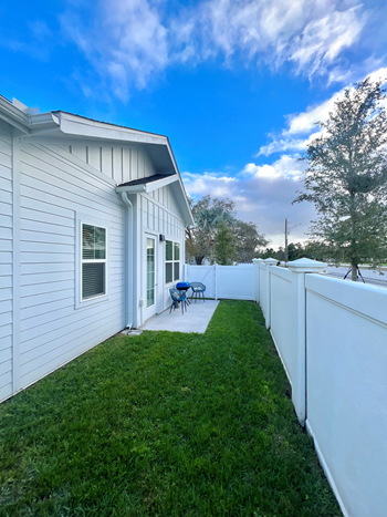 Private yard